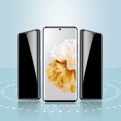 Galaxy S22 Ultra Zore Kolay Uygulama Aparatlı Privacy Easy Body Hayalet Ekran Koruyucu Siyah