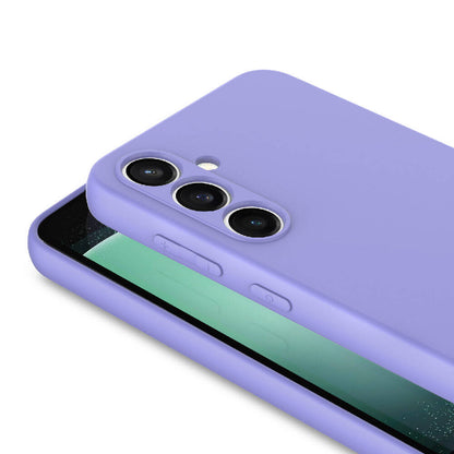 Galaxy S23 FE Kılıf Zore Mara Lansman Kapak Koyu Mor