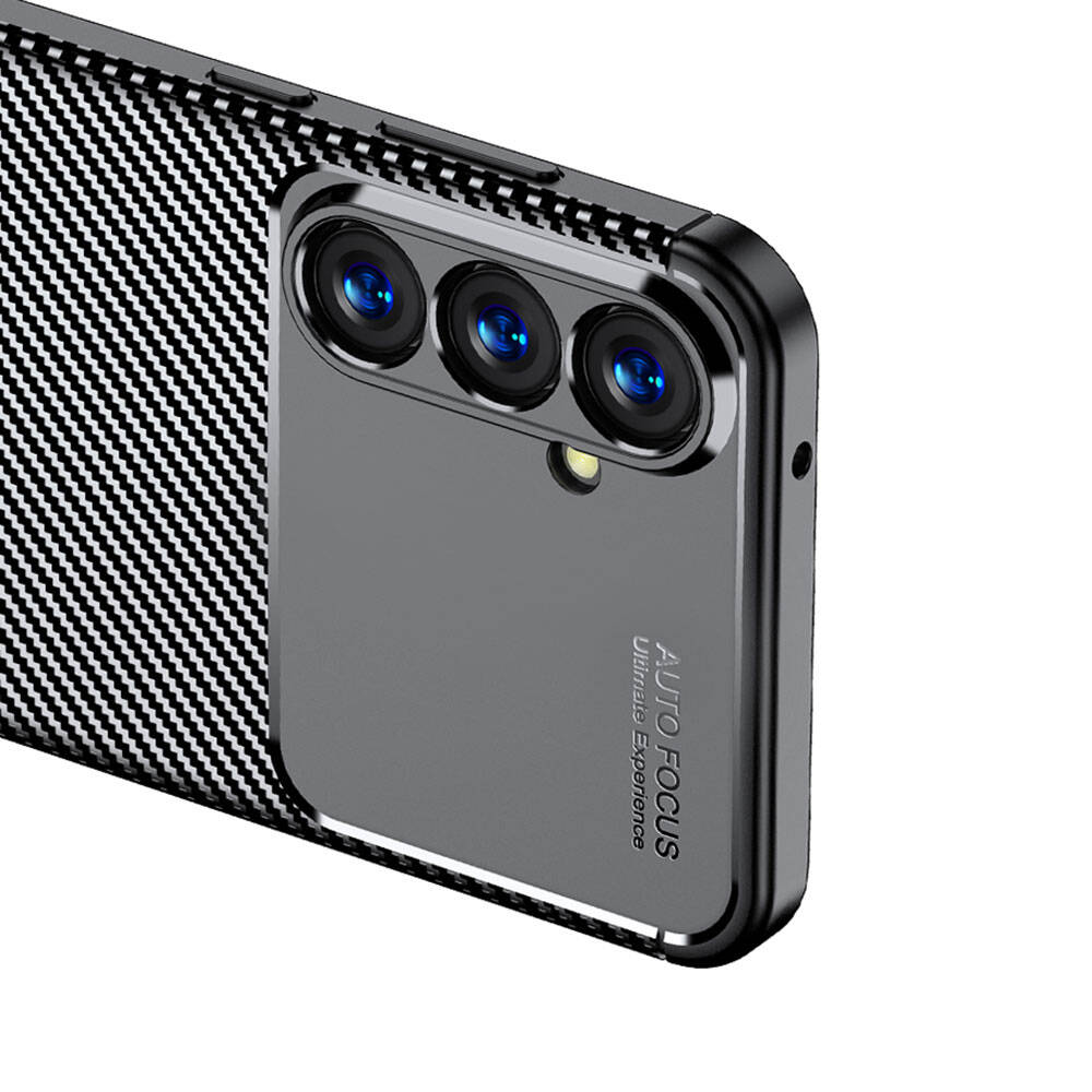 Galaxy S23 FE Kılıf Zore Negro Silikon Kapak Siyah