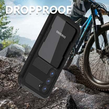 Galaxy S23 Kılıf 1-1 Su Geçirmez Kılıf Siyah