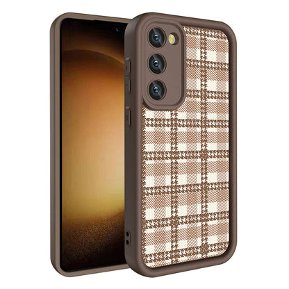 Galaxy S23 Kılıf Kamera Korumalı Baskılı Arka Yüzey Zore Klas Kapak Siyah