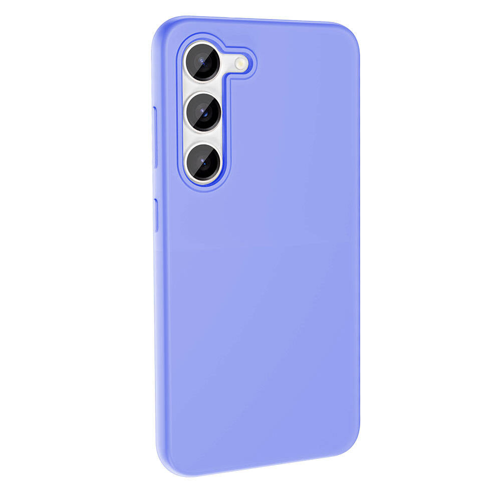 Galaxy S23 Kılıf M-safe Şarj Özellikli Sıvı Teknolojili Silinebilir Sert Zore Kivi Kapak Pembe