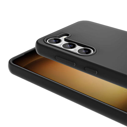 Galaxy S23 Kılıf M-safe Şarj Özellikli Sıvı Teknolojili Silinebilir Sert Zore Kivi Kapak Kırmızı