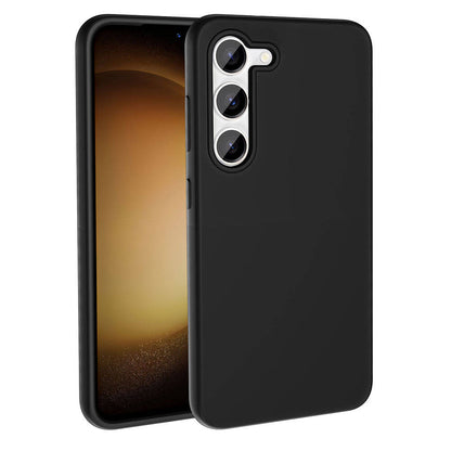 Galaxy S23 Kılıf M-safe Şarj Özellikli Sıvı Teknolojili Silinebilir Sert Zore Kivi Kapak Pembe