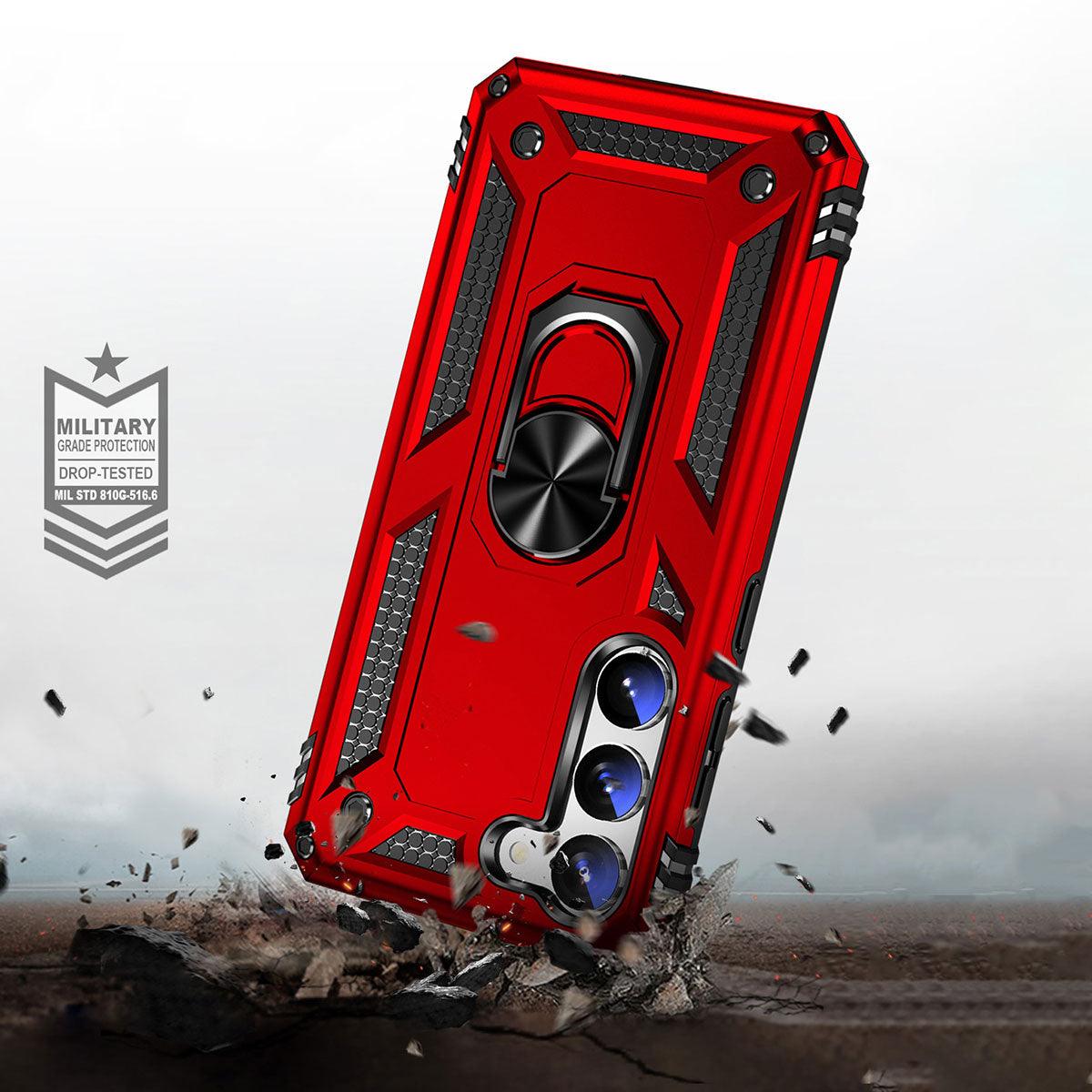 Galaxy S23 Kılıf Zore Vega Kapak Siyah