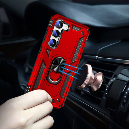 Galaxy S23 Plus Kılıf Zore Vega Kapak Mavi