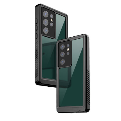 Galaxy S23 Ultra Kılıf 1-1 Su Geçirmez Kılıf Siyah