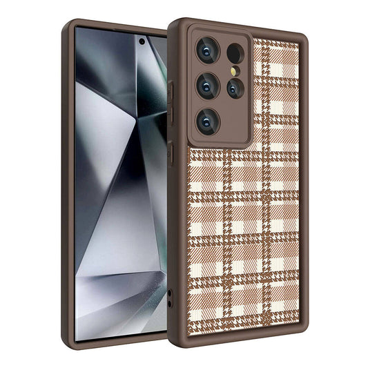 Galaxy S23 Ultra Kılıf Kamera Korumalı Baskılı Arka Yüzey Zore Klas Kapak Beyaz