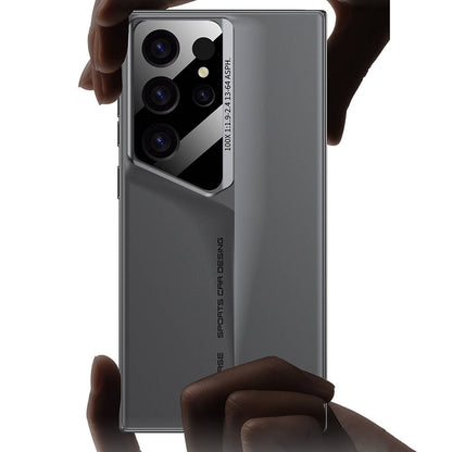 Galaxy S23 Ultra Kılıf Ultra İnce Kamera Korumalı Sert Rubber Zore Procase Kapak Mor