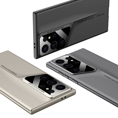 Galaxy S23 Ultra Kılıf Ultra İnce Kamera Korumalı Sert Rubber Zore Procase Kapak Gri