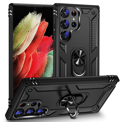 Galaxy S23 Ultra Kılıf Zore Vega Kapak Siyah