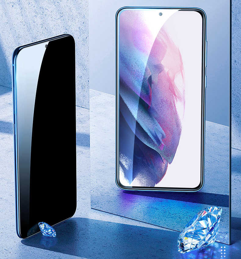 Galaxy S23 Ultra Zore Full Glue Kind Dias Cam Ekran Koruyucu Siyah