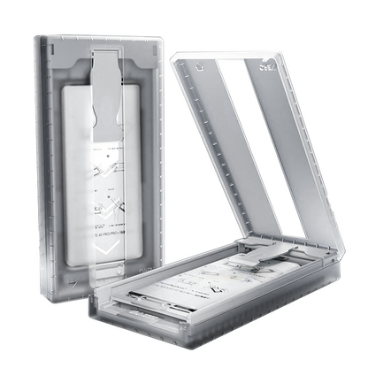 Galaxy S23 Ultra Zore Uygulama Aparatlı 6in1 Easy Body Ekran Koruyucu Siyah