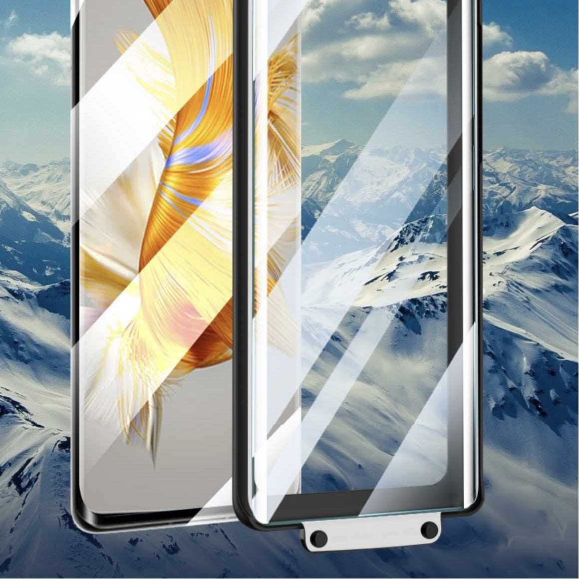 Galaxy S23 Ultra Zore Hizalama Aparatlı Estek Easy Body Ekran Koruyucu Siyah