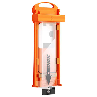 Galaxy S23 Ultra Zore Kolay Uygulama Aparatlı P-Van Cam Ekran Koruyucu Siyah