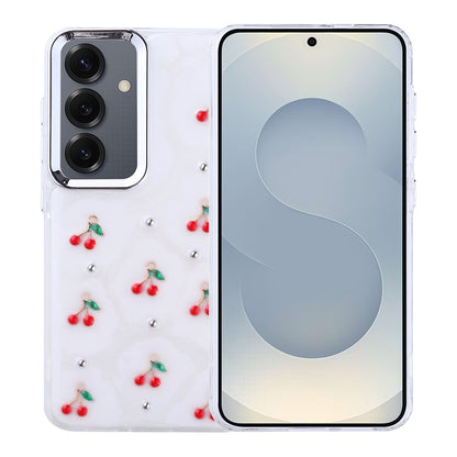 Galaxy S24 Kılıf Airbag Tasarımlı Simli Şeffaf Zore Kutup Kapak