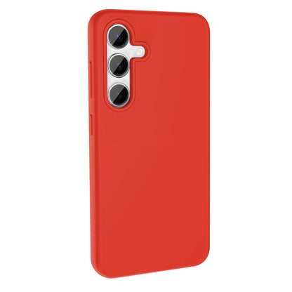 Galaxy S24 Kılıf M-safe Şarj Özellikli Sıvı Teknolojili Silinebilir Sert Zore Kivi Kapak Siyah