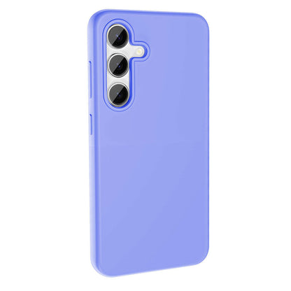 Galaxy S24 Kılıf M-safe Şarj Özellikli Sıvı Teknolojili Silinebilir Sert Zore Kivi Kapak Lila