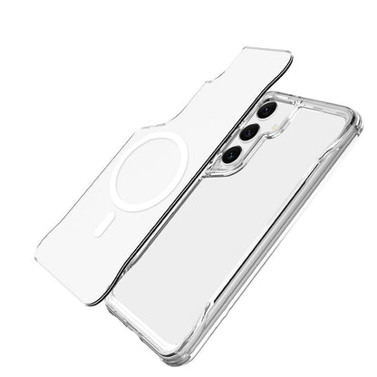 Galaxy S24 Kılıf Zore M-safe Şarj Özellikli T-Max M-safe Kapak Renksiz