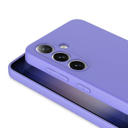 Galaxy S24 Kılıf Zore Mara Lansman Kapak Koyu Mor