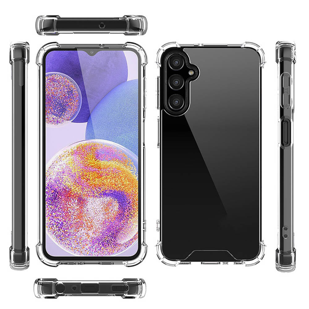 Galaxy S24 Kılıf Zore Nitro Anti Shock Silikon Renksiz