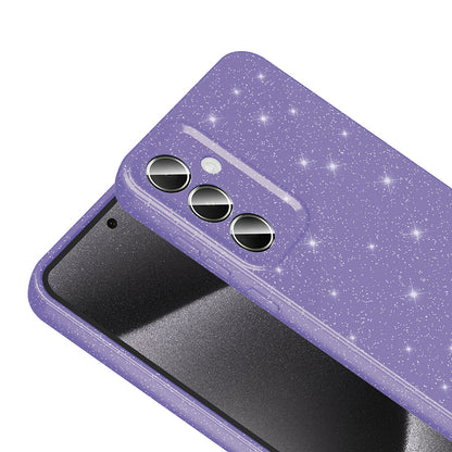 Galaxy S24 Plus Kılıf Kamera Korumalı Simli Lüks Zore Koton Kapak Pembe