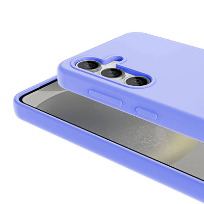 Galaxy S24 Plus Kılıf M-safe Şarj Özellikli Sıvı Teknolojili Silinebilir Sert Zore Kivi Kapak Pembe