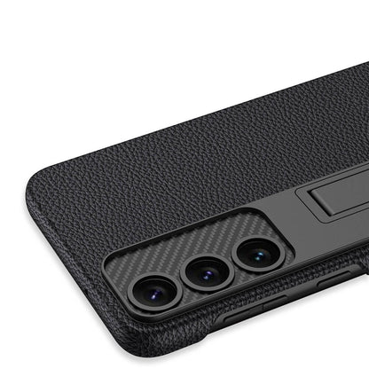 Galaxy S24 Plus Kılıf Zore Kıpta Standlı Kapak Yeşil