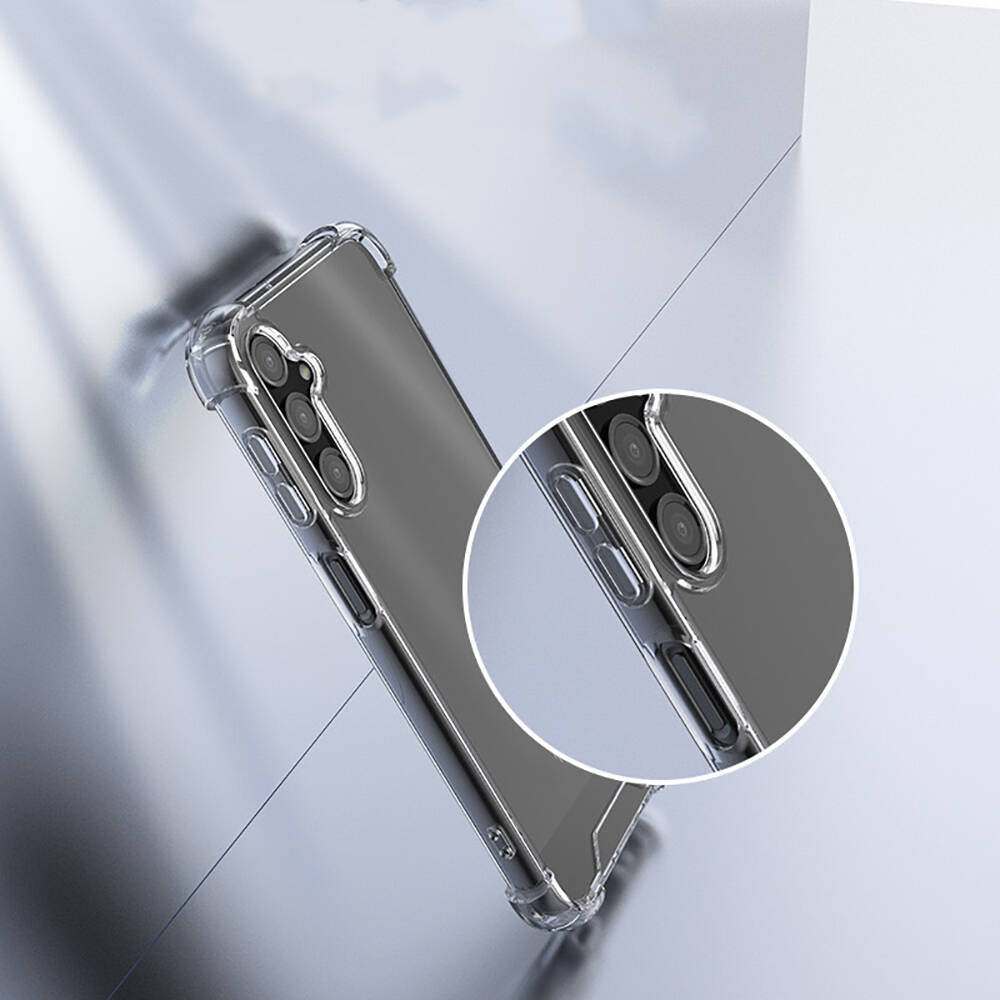 Galaxy S24 Plus Kılıf Zore Nitro Anti Shock Silikon Renksiz