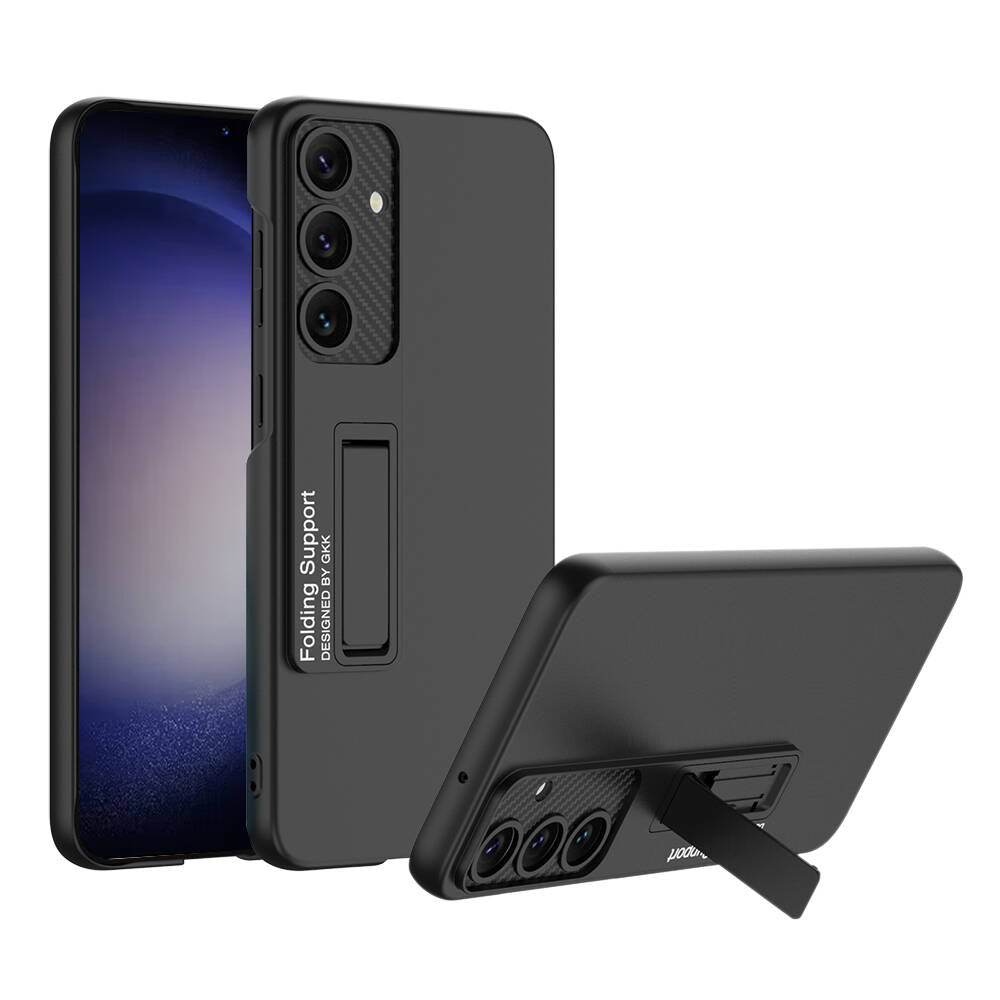 Galaxy S24 Plus Kılıf Zore Standlı Ays Kapak Siyah