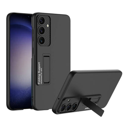 Galaxy S24 Plus Kılıf Zore Standlı Ays Kapak Siyah