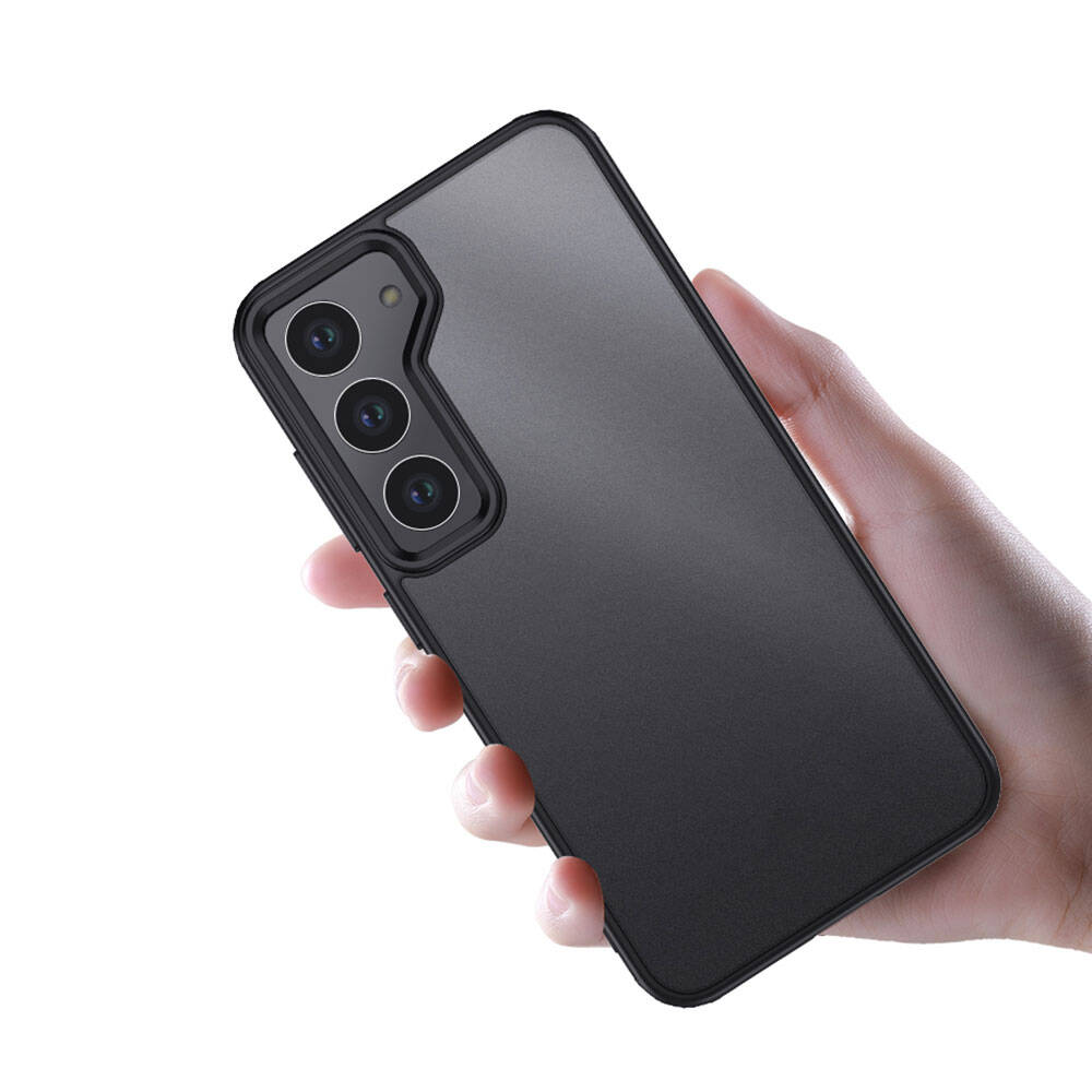 Galaxy S24 Plus Kılıf Zore Volks Kapak Siyah