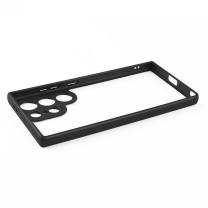 Galaxy S24 Ultra Kılıf Kamera Korumalı Şeffaf Arka Yüzey Zore New Roll Kapak Siyah