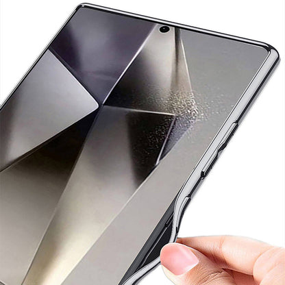 Galaxy S24 Ultra Kılıf Kamera Korumalı Suni Deri Tasarım Zore Yeni Seri Procase Kapak Siyah