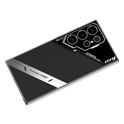 Galaxy S24 Ultra Kılıf Kamera Korumalı Suni Deri Tasarım Zore Yeni Seri Procase Kapak Siyah