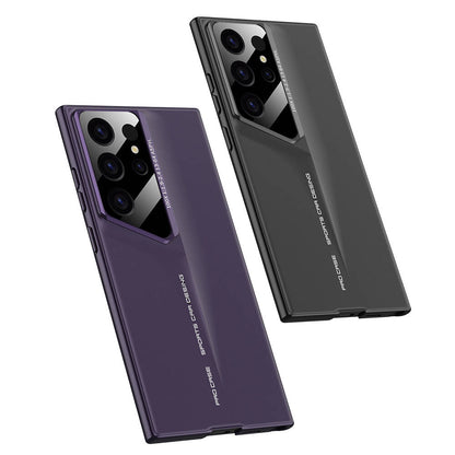 Galaxy S24 Ultra Kılıf Ultra İnce Kamera Korumalı Sert Rubber Zore Procase Kapak Mor