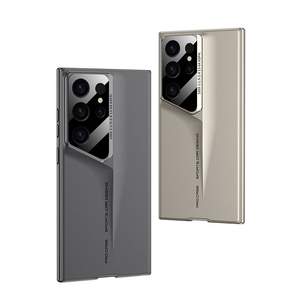 Galaxy S24 Ultra Kılıf Ultra İnce Kamera Korumalı Sert Rubber Zore Procase Kapak Siyah