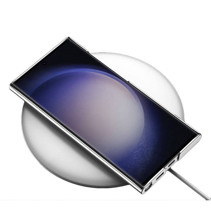 Galaxy S24 Ultra Kılıf Zore Kamera Korumalı Şeffaf Dikey Standlı Ays Kapak Siyah