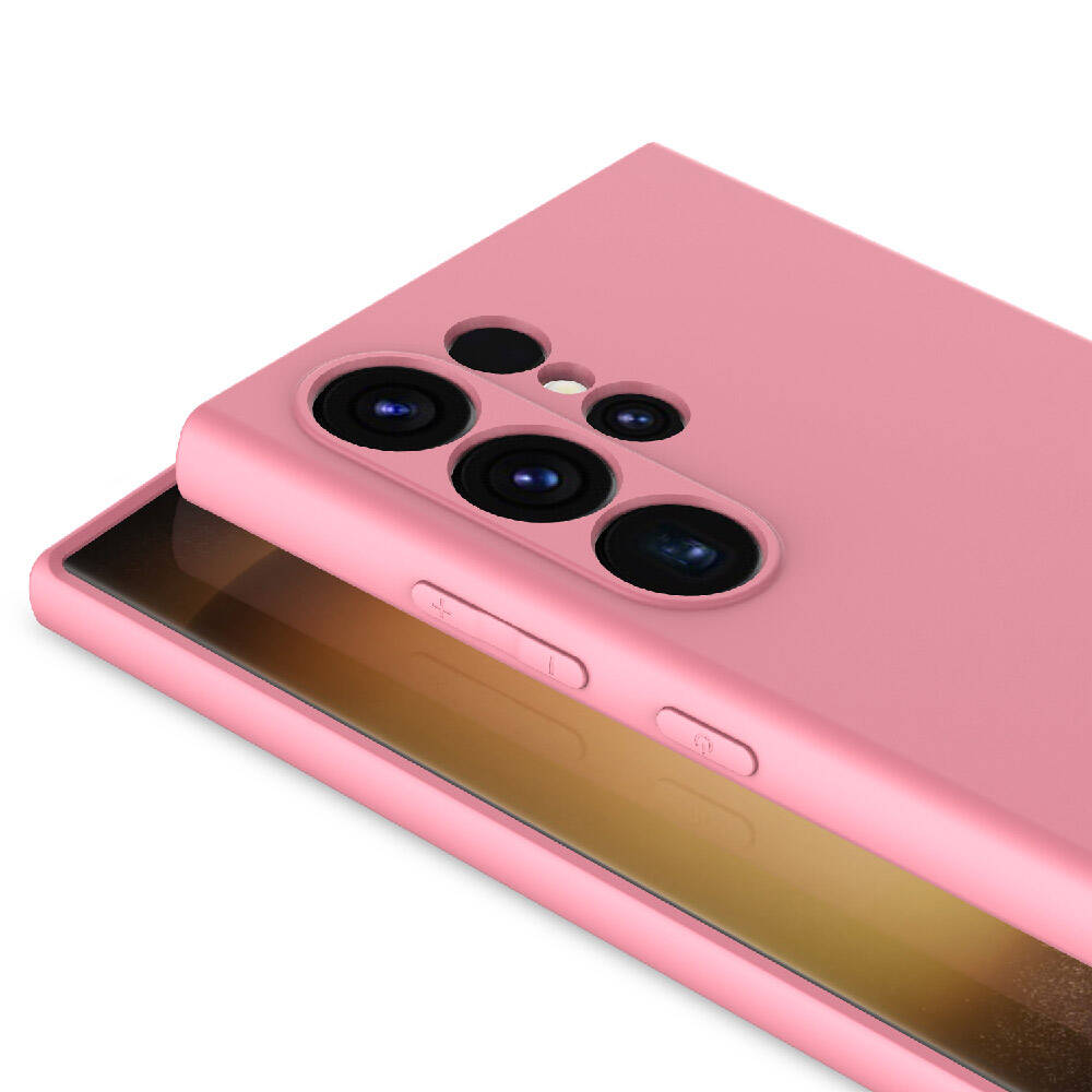 Galaxy S24 Ultra Kılıf Zore Mara Lansman Kapak Pembe