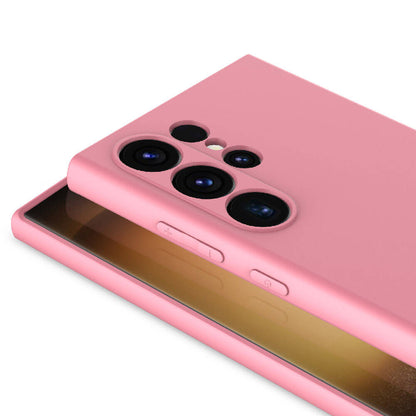 Galaxy S24 Ultra Kılıf Zore Mara Lansman Kapak Pembe