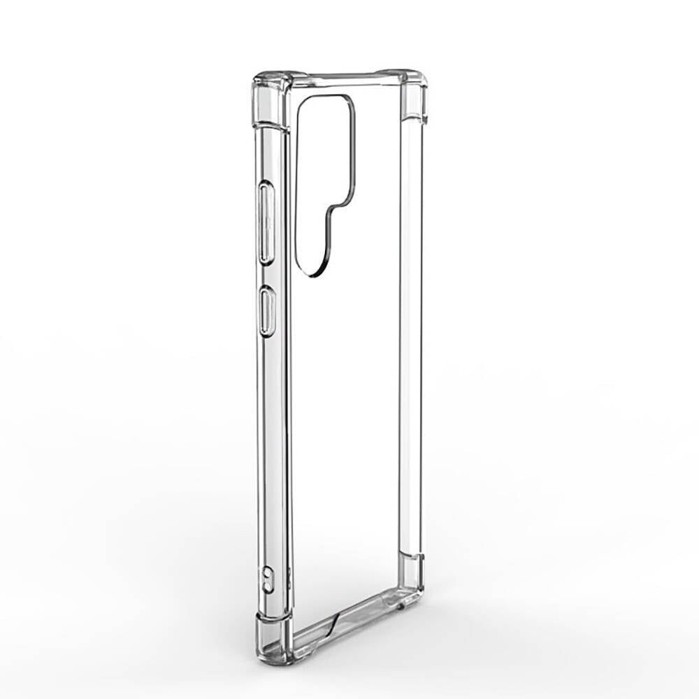 Galaxy S24 Ultra Kılıf Zore Nitro Anti Shock Silikon Renksiz