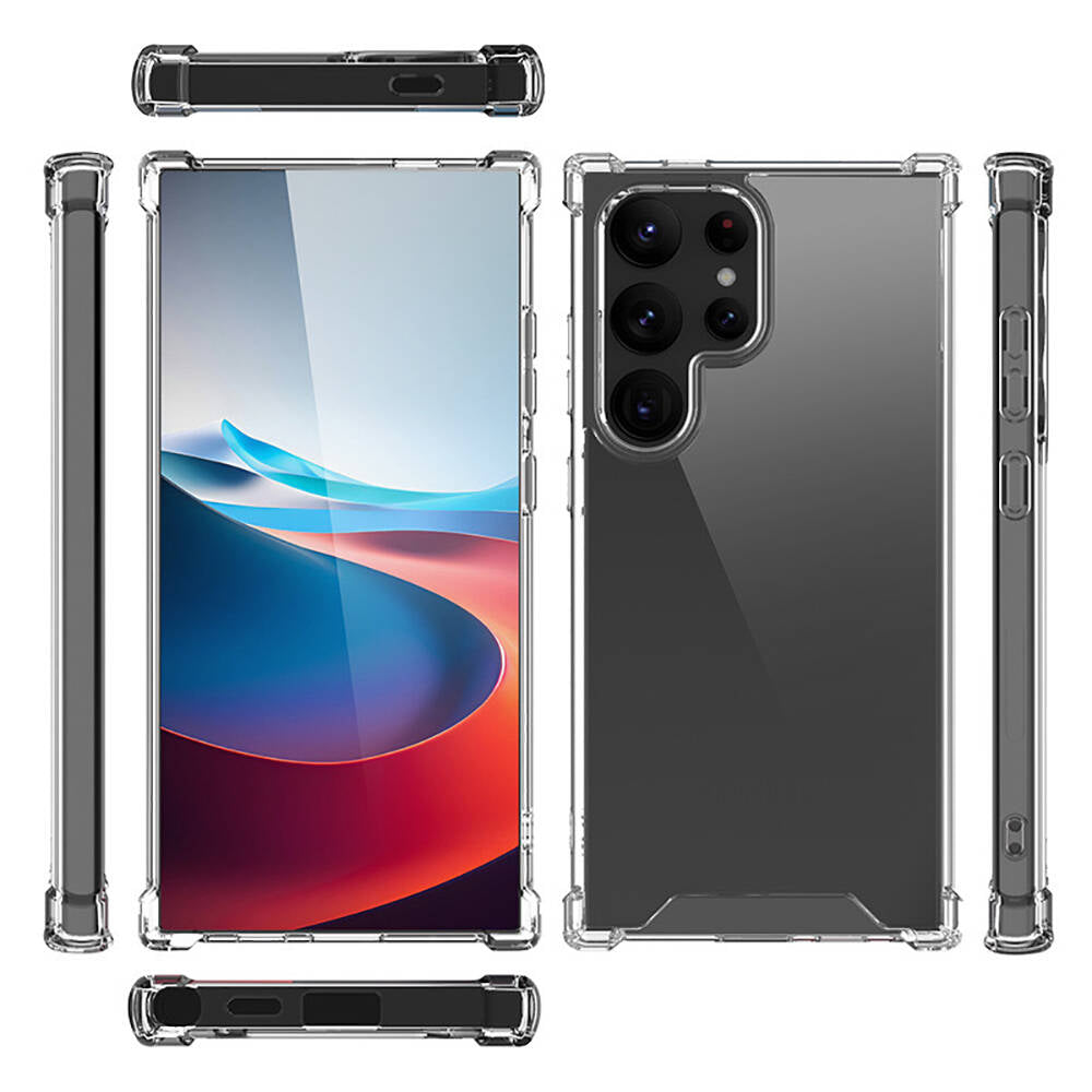 Galaxy S24 Ultra Kılıf Zore Nitro Anti Shock Silikon Renksiz