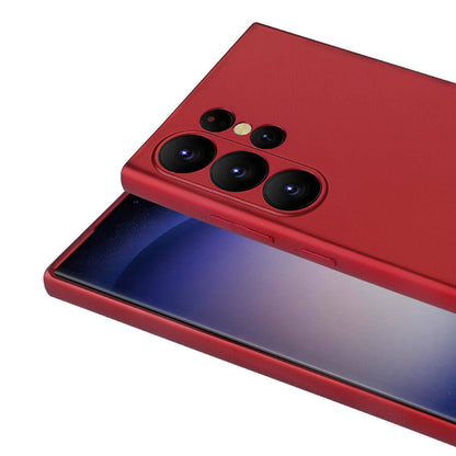 Galaxy S24 Ultra Kılıf Zore Premier Silikon Kapak Siyah