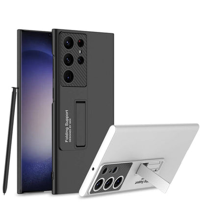 Galaxy S24 Ultra Kılıf Zore Standlı Ays Kapak Siyah