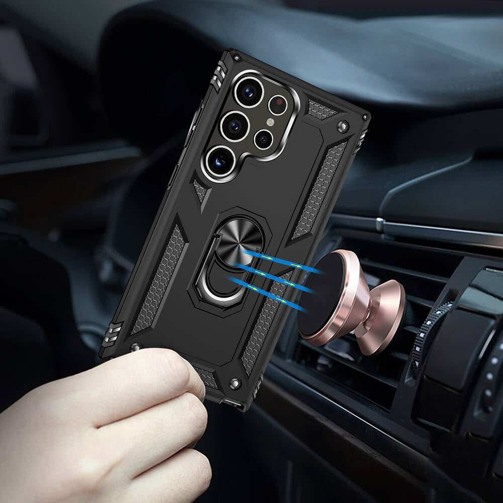 Galaxy S24 Ultra Kılıf Zore Vega Kapak Mavi