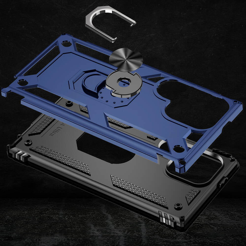 Galaxy S24 Ultra Kılıf Zore Vega Kapak Siyah