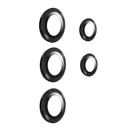 Galaxy S24 Ultra Zore Kamera Lens Koruyucu Cam Filmi Siyah