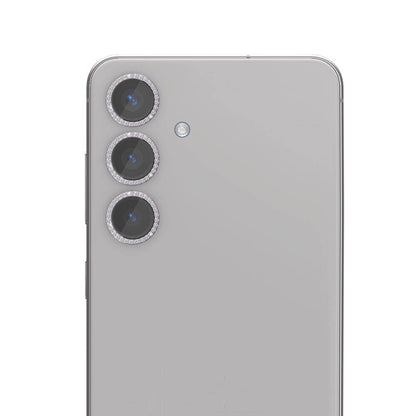 Galaxy S24 Zore Diamond Kamera Lens Koruyucu Cam Filmi Sarı