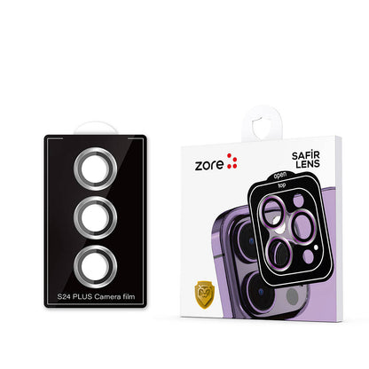 Galaxy S24 Zore Kamera Lens Koruyucu Cam Filmi Sarı
