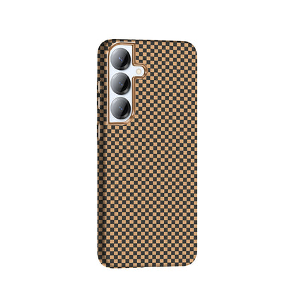 Galaxy S25 Plus Kılıf M-safe Şarj Özellikli Karbon Fiber Görünümlü Zore Gros Kapak Siyah-Lacivert